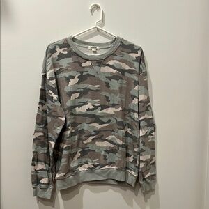 Camouflage Crewneck Sweater